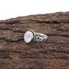 Milky Opal Handmade Latest Design Jewelry Ring, 925 Solid Sterling Silver Gemstone Ring, Gift For Mother
