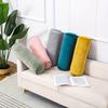 Classic Velvet Cylindrical Pillow Soft High Elastic Core Solid Color Knit Fabric Multipurpose Hand Wash Home Decor Sofa Bedroom