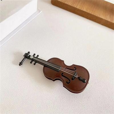 Mini Side Clip Kreativní houslové sponky do vlasů pro ženy a dívky Na opravu vlasů Barretky Vlasové doplňky Pokrývky hlavy Cosplay Dekor Dárek