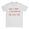 Die Hard Christmas Sweater Now I Have A Machine Gun  Die Hard Is A Christmas Movie T Shirt Summer  Cotton T Shirts For Couple