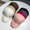 Baseball Cap Casual Letter Embroidered Visor Women's Spring and Summer Peaked Cap
