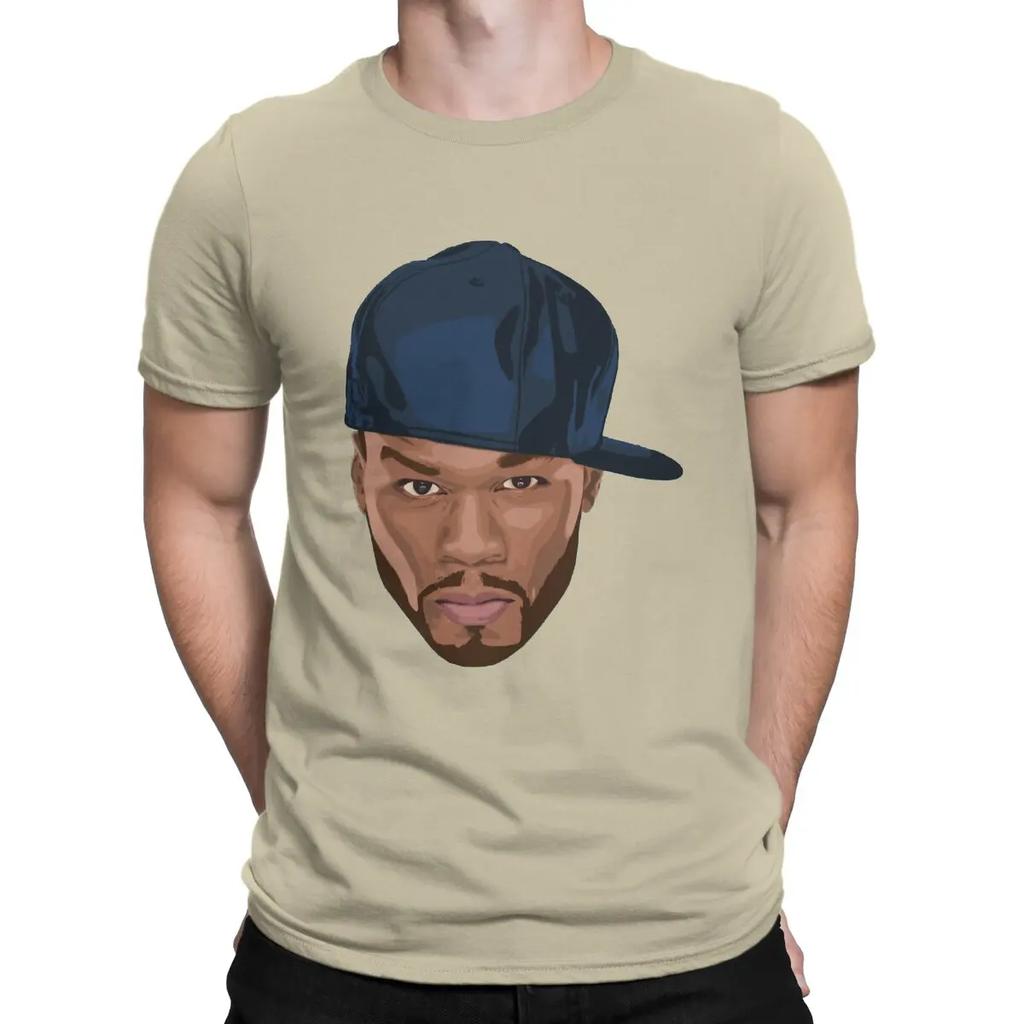 Popular American Rap Singer Unique TShirt 50 Cent Casual T Shirt Newest T-shirt For Adult Unisex
