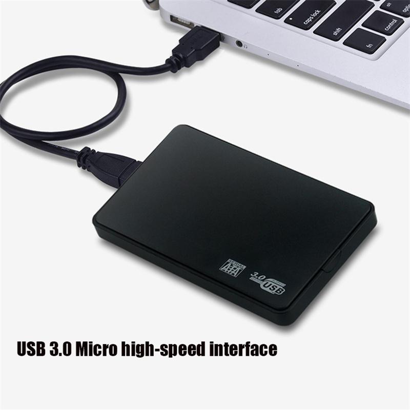 USB 3.0 To 2.5 Inch Hard Drive Case SATA HDD SSD Enclosure 5Gbps External Hard Drive Disk Box for PC Laptop Smartphone PC Laptop