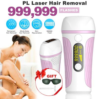 12V 36W IPL 999,999 Flashes Laser Hair Removal Permanent Electric Hair Remover Epilator Home Salon Body Face Leg Skin Epilator