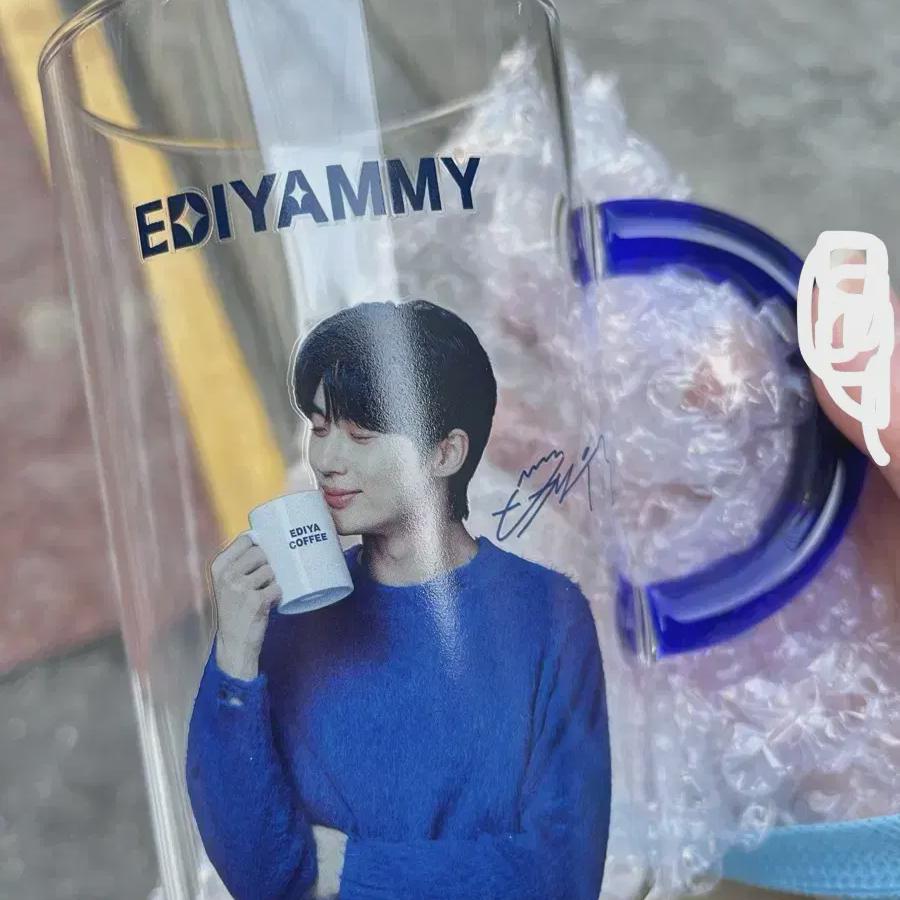 

Beon Woo-seok Idiya Sign Glass (brand New)