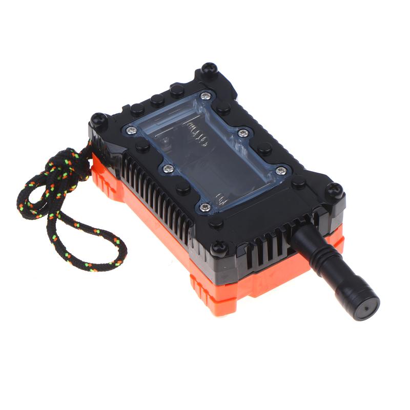 4 Button Key Single Speed Dc 12V-24V Hoist Wireless Industrial Remote Control Ip67 Waterproof Overhead Crane Truck