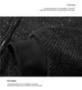 2025 Men's Trendy Striped Grey Cardigan Hoodie Jacket with Hat - American Street Style for Spring/Autumn