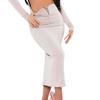 Missy Empire Womens/Ladies Front Tie Midi Skirt