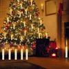 Home Decoration 10Pcs Led Flameless Candle with 4h/6h Timer Remote Candle Flashing Fake Electronic Candles for Wedding Christmas
