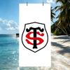 Asciugamano S-Stade Toulousain Asciugamano da spiaggia in microfibra, ad asciugatura rapida, senza sabbia, fibra ultrafine, super morbido.