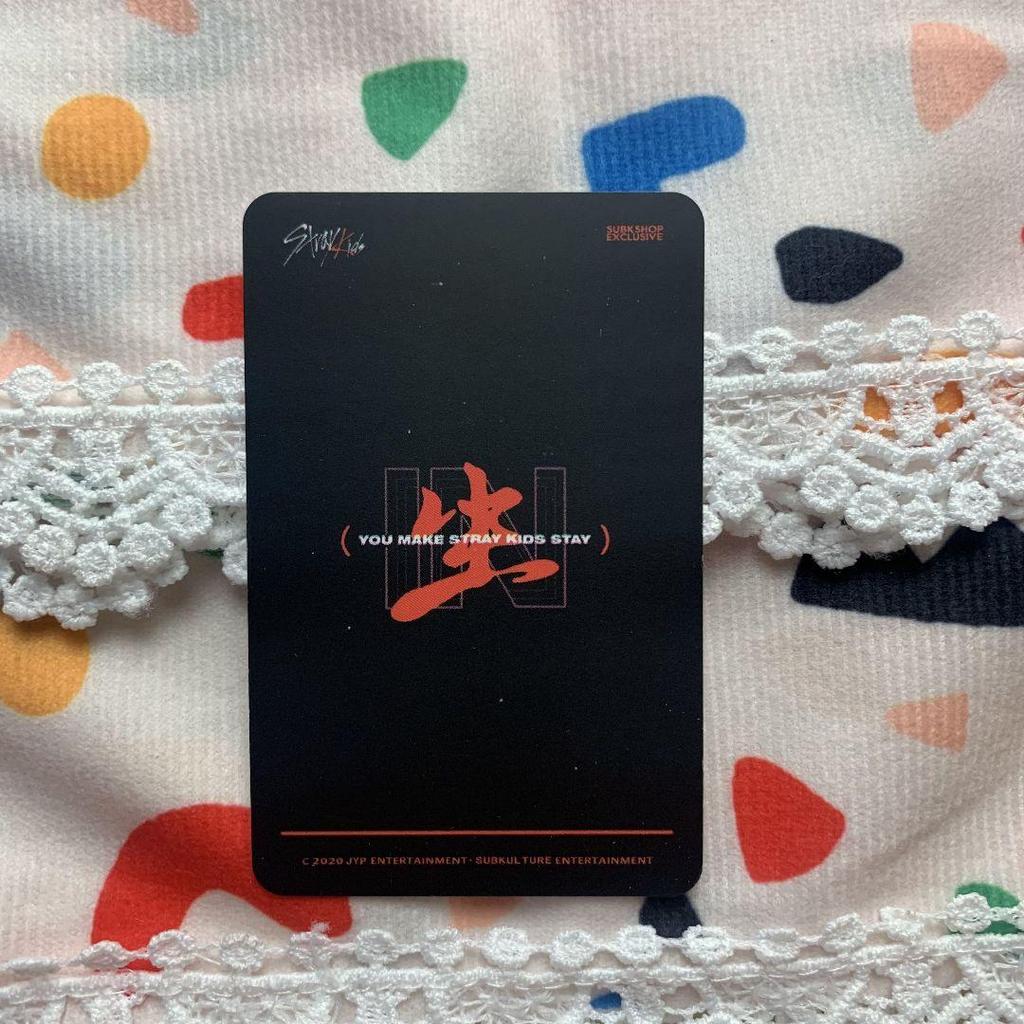 [USED] StrayKids Han in Live Bonus Stray Kids subk shop trading card