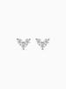 Dorocy Silver Pure Love Moissanite Earrings