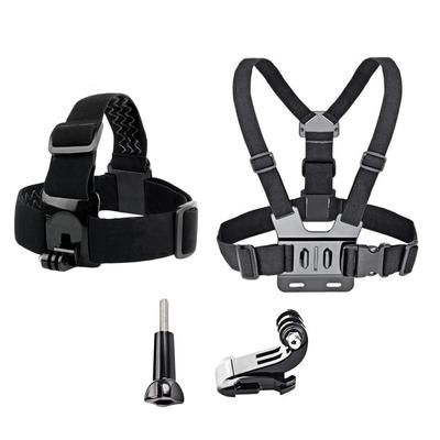 Curea de piept pentru cap, curea pentru GoPro Hero 13 12 11 10 9 8 7 6 5 SJCAM AKASO Insta360 X4 X3 One X2 DJI Osmo Action 5 4 3, cameră