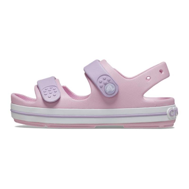 

Crocs Open Toe Velcro Kids Sandals Pink Kids Model 28-29 розовый