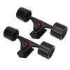2pcs 7 Inch Skateboard Trucks with Wheels 65x51mm Longboard Trucks Wheels Combo Set Aluminum Alloy