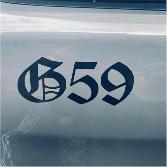 Наклейки Gary-59 Виниловые Наклейки на Окна Автомобиля Бамперы Водонепроницаемые Аксессуары Вырезанные Авто Украшения(Белый,15СМ) 15CM