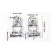 2pcs Terminal Car Electrical Wire Terminal Car Battery Terminal Terminals Connector Easy To Operate