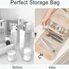 Travel Hanging Toiletry Bag, Cosmetic Bag Organizer, Waterproof And Foldable Makeup Bag, Large Capacity Organizer For Gym Business And Vacation (grey)