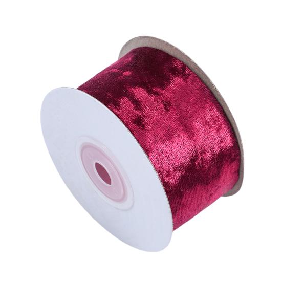 Single-sided Velvet Ribbon 30ft Colorful Multi-purpose DIY Craft Floral Arrangement Decoration Romantic Gift Ribbon