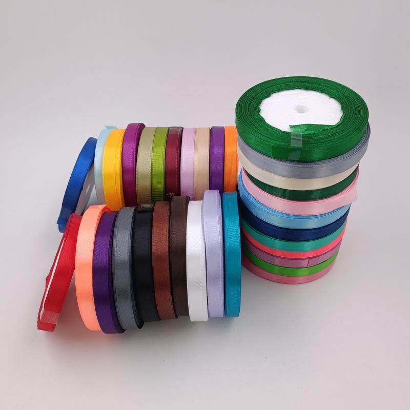 1cm DIY Handmade Satin Ribbon: Gift Packaging, Cake Decorating & Wedding Jewelry Materials