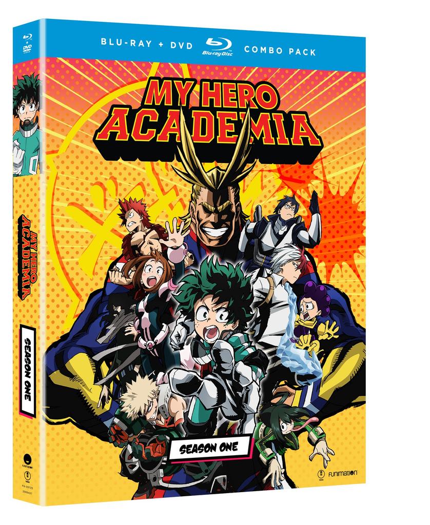 My Hero Academia — Season One (Blu-ray + DVD Combo, Region A/1, 5 Discs)