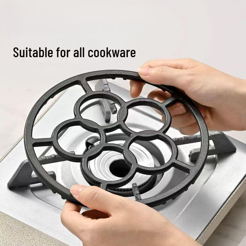 

Универсальная нескользящая подставка для газовой плиты, держатель для кастрюль для маленьких и молочных кастрюль