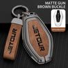 Zinc Alloy Leathher Car Key Cover Case Shell Holder For Jetour X70 X70Plus X90 X95 Protection Key Fob Chain Keyless Accessories