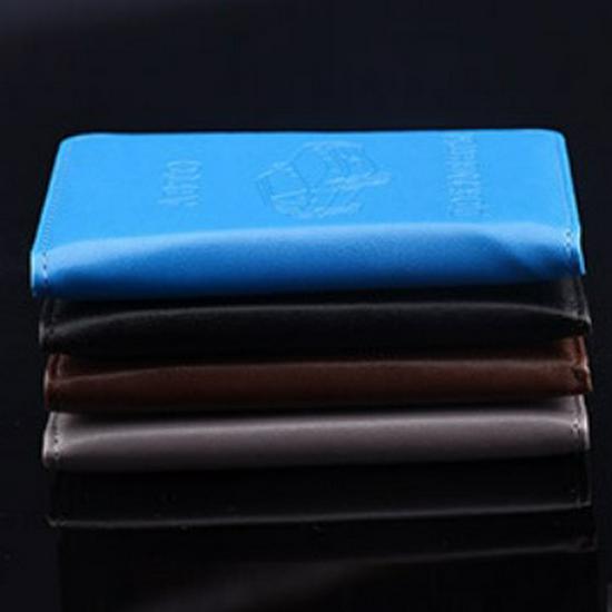 Russian Driver's License Leather Protector - Car Document Holder in Russian