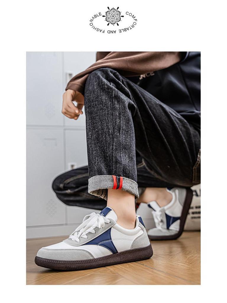Men's Non-slip Soft Sole Casual Sports Shoes - 2025 Autumn/Winter Trend with Inner Heightening for Comfort
