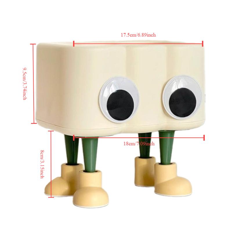 Eye Catching Tissue Dispenser Box Set Sweet Eye Tissue Dispenser Modern and Functional Tissue Storage Organizers