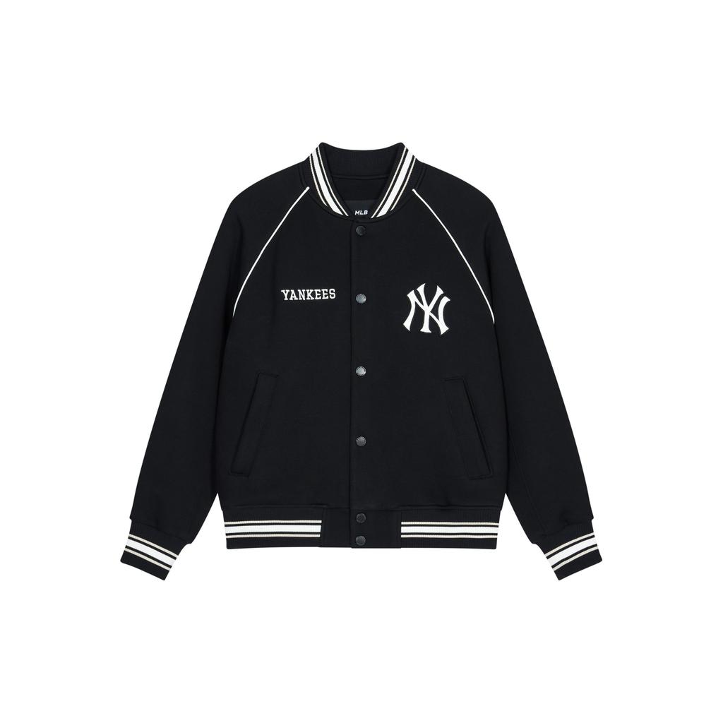 MLB SS24 Baseball Jacket Unisex Black 3AJPV0841-50BKS