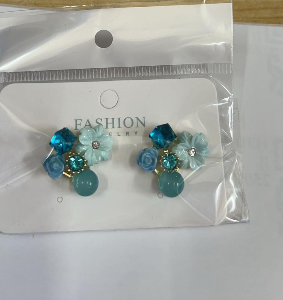 Vintage Crystal Flower Earrings, Earrings, And Gentle Earrings