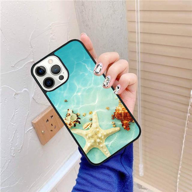 

Seashellsa Star phone Case Cover For iPhone 17 Air 16 15 14 Plus apple 16 11 12 13 Pro Ma coque iPhone 13