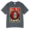 Funny Save The Planet Kill All Huunisexs Graphic Print T Shirt Unisexs Unisex Fashion Short Sleeve Tshirt Oversized Cotton Tshirts