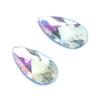 500pcs 8x13MM Drop Shaped Rhinestones Acrylic White AB DIY Rhinestones Flat Back Without Hole Clear Teardrop Rhinestones