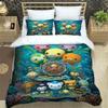 3D The-Octonauts Printed Bedding Sets Exquisite Bed Supplies Set Duvet Cover Comforter Set Bedding Set Luxury Birthday Gift