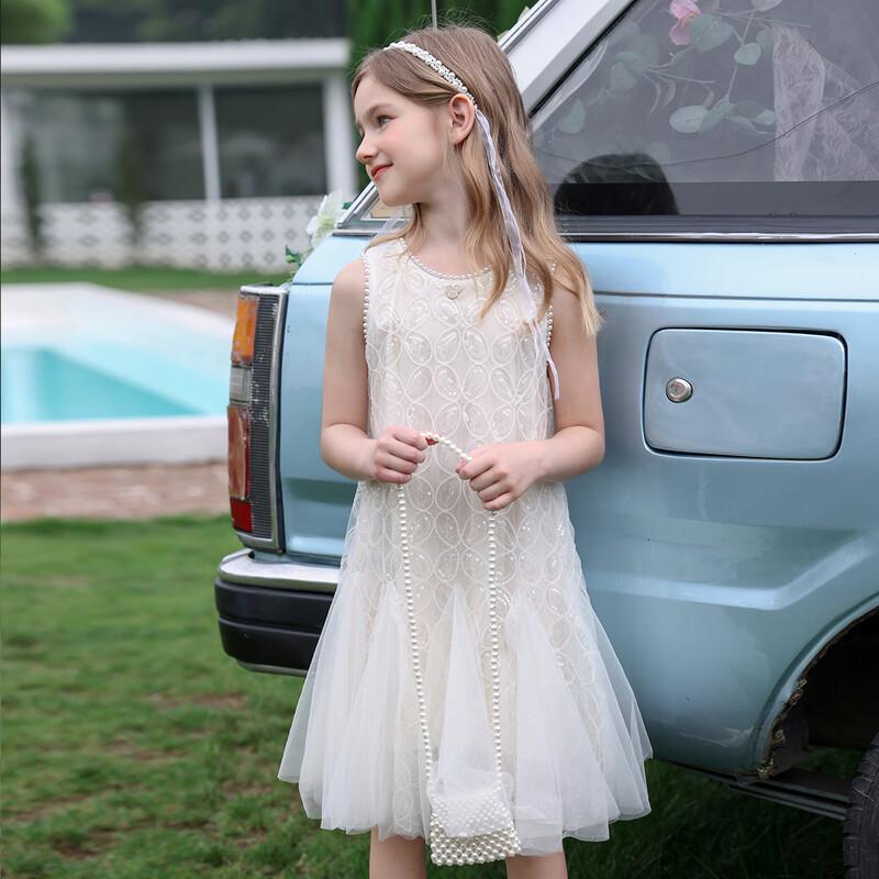 Disney Girls  Princess Sleeveless Summer Dress 130