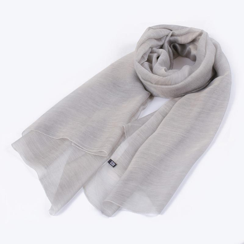 

Meier Scarf, high-end mulberry silk wool scarf, women s new arrival beach towel, shawl серый