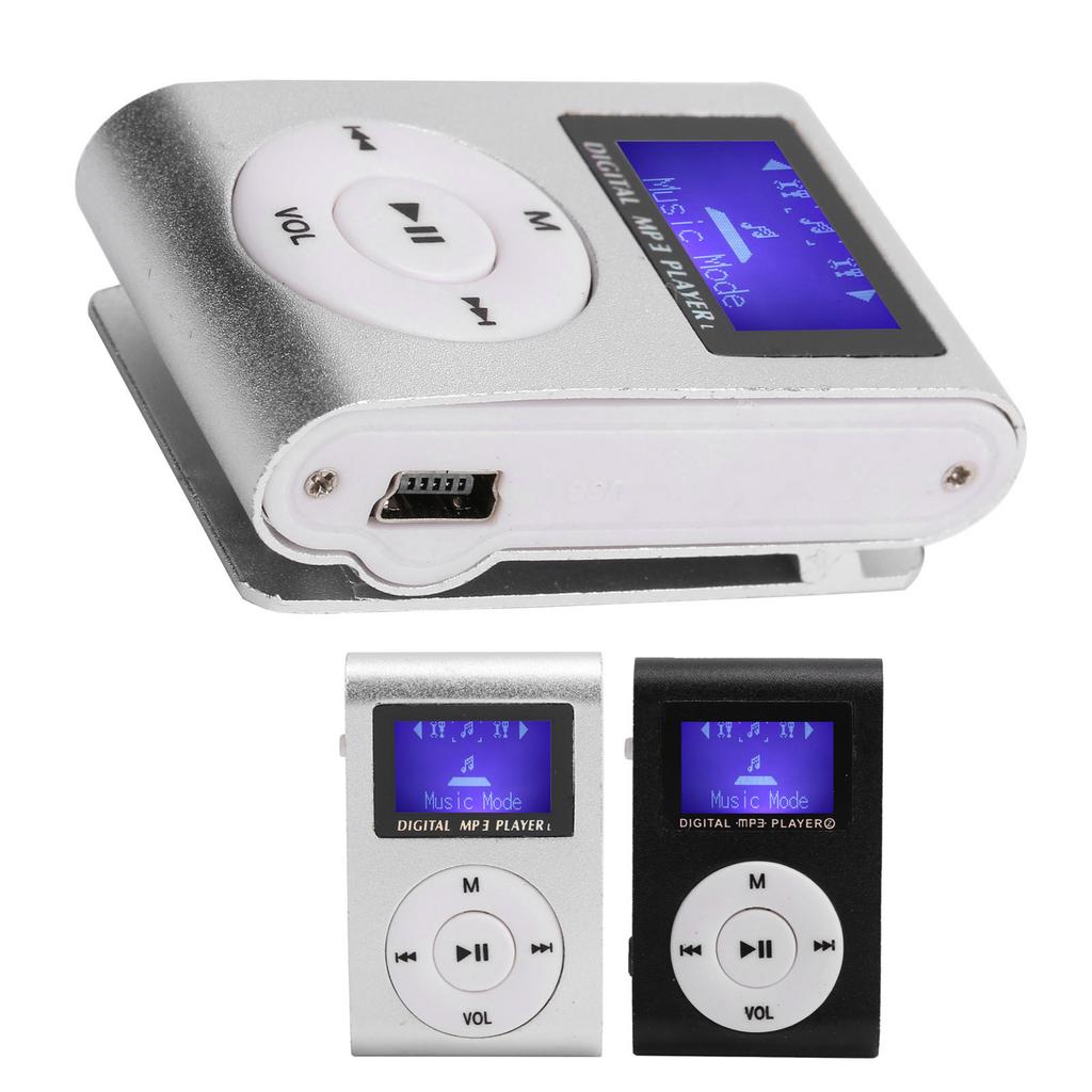 Portable Mini MP3 Music Player Sports BackClip LCD Screen MP3 Support Memory Card new 4