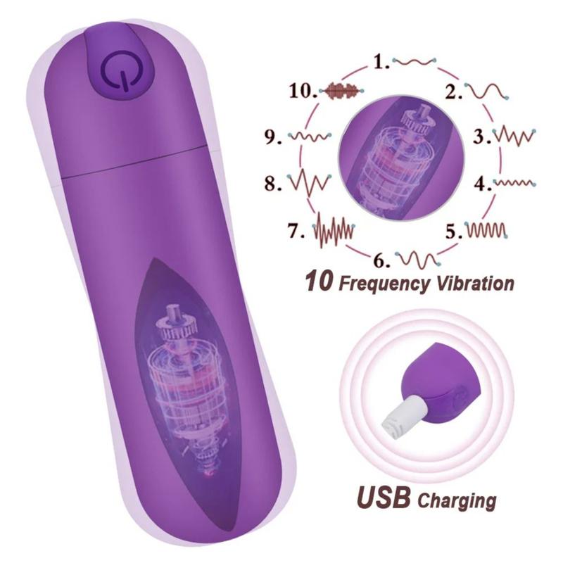 9 Colors Bullet Vibrator Clitoris G-Spot Stimulator Nipple Vibrate Massager Vibrating Love Egg Orgasm Vagina Dildo AV Stick Rod