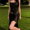 Metal Waist Chain For Women With Large Link Design Perfect For Summer Fashion Accessory