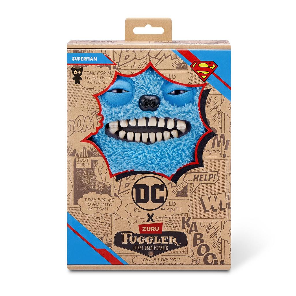 Fuggler Superman (DC Comics-Serie) Fuggler DC Superman Plüschtier 15709B Authentisch