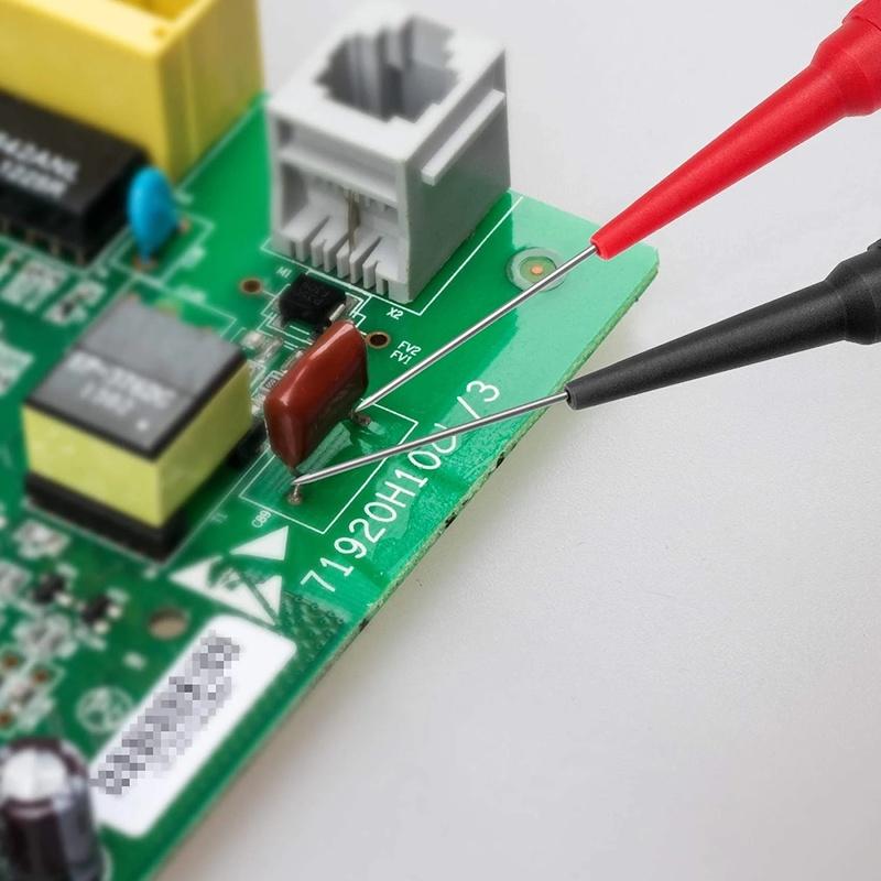 6 sztuk 30V narzędzia diagnostyczne multimetr przedłużacz przewodu pomiarowego z powrotem przekłuwanie końcówki igły sondy narzędzia samochodowe motoryzacyjny zestaw samochodowy maszyna