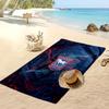 Ipswich Town Football Print Beach Towel, Large Soft Quick Dry Towel for Beach Camping Swimming