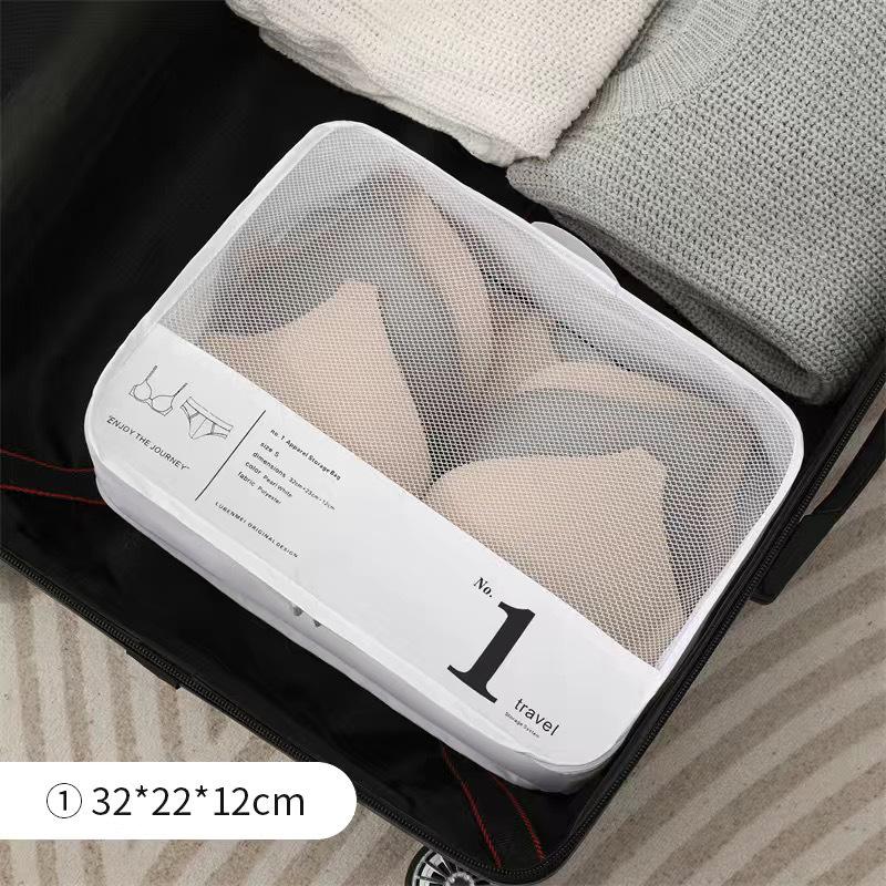 Travel Organizer Bags: Suitcase Storage for Clothes, Underwear, Pants, and Shoes - Ideal for Business Trips