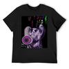 Dog Music, Dog Listening To Music with Headphones T-Shirt Funny Shirt Cotton Funny T-shirt Summer Shirt Workout Shirts for Men
