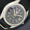 5 AUTOMATIC VINTAGE 7005A JAPAN MENS BLACK COLOR DIAL WATCH A702641-1 R209-a702641