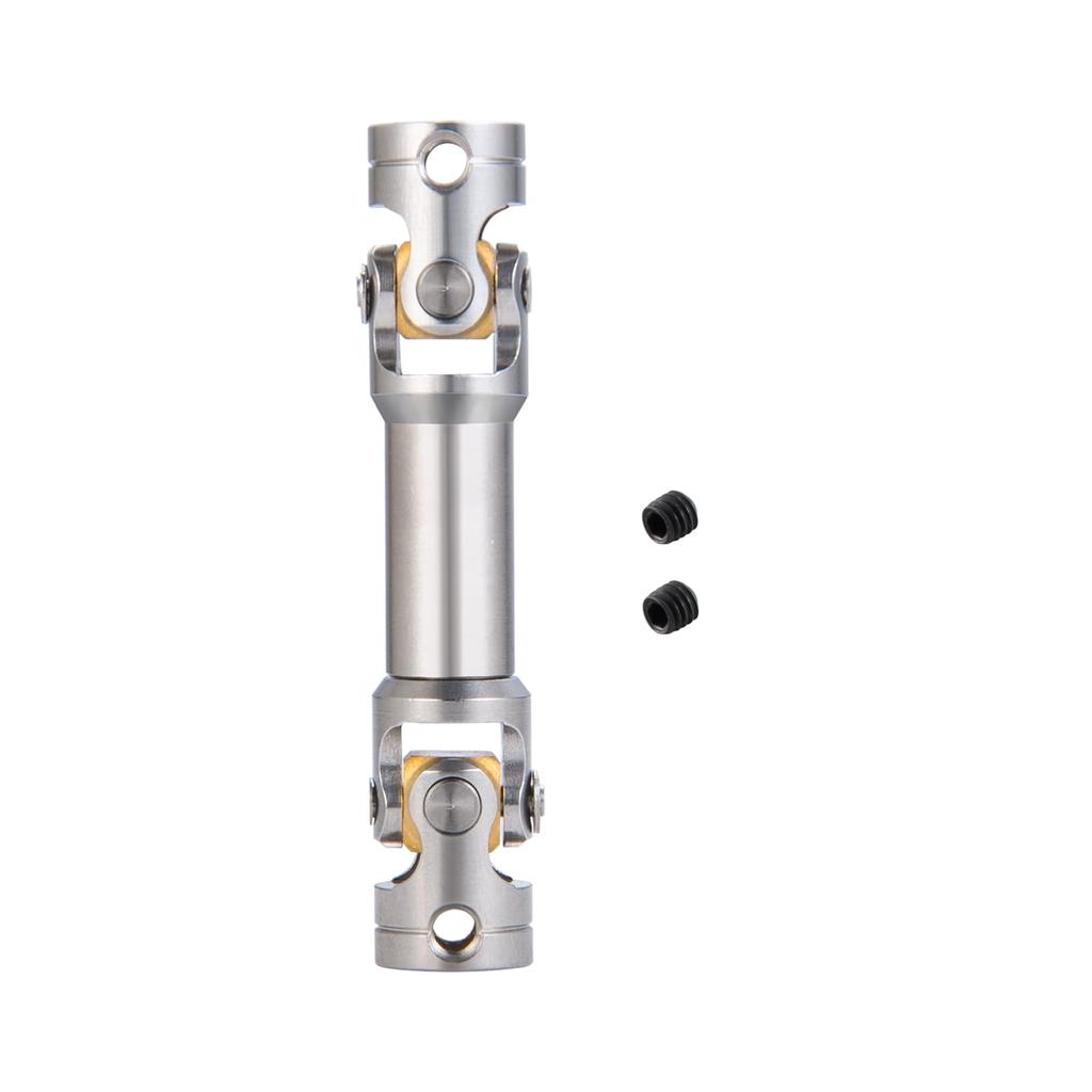 TRZX RC Metal Drive Shaft 40-260mm Upgrade Part for 1:14 Tamiya Trailer Tractor Truck RC Crawler Car (47-57mm)