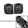 2Pcs For Mercedes Benz W203 C230 C240 C280 Window Switch Repair Button Cap Driver Window Control Switch Button
