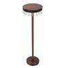 Necklace Organizer Rack Solid Wood Display Storage Desktop Jewelry Holder Stand Hanging Prop with Hook